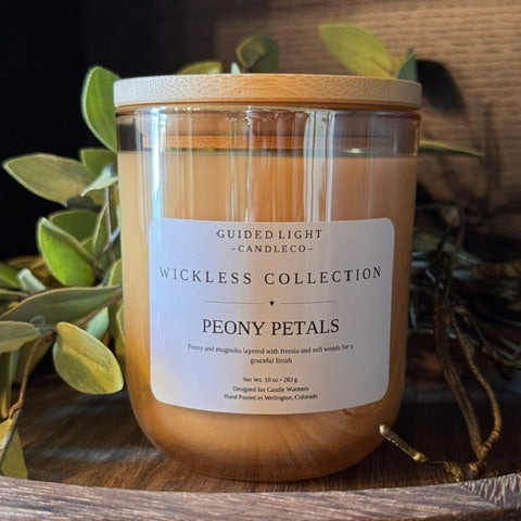 Peony Petals | 10 oz Soy Coconut Wickless Candle