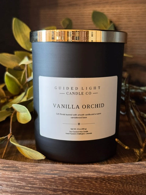 Vanilla Orchid | 10 oz Soy Coconut Candle