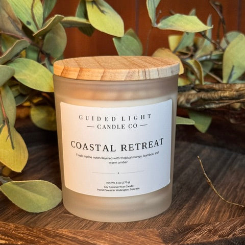 Coastal Retreat | 6 oz Soy Coconut Candle
