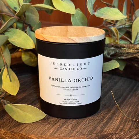 Vanilla Orchid | 6 oz Soy Coconut Candle