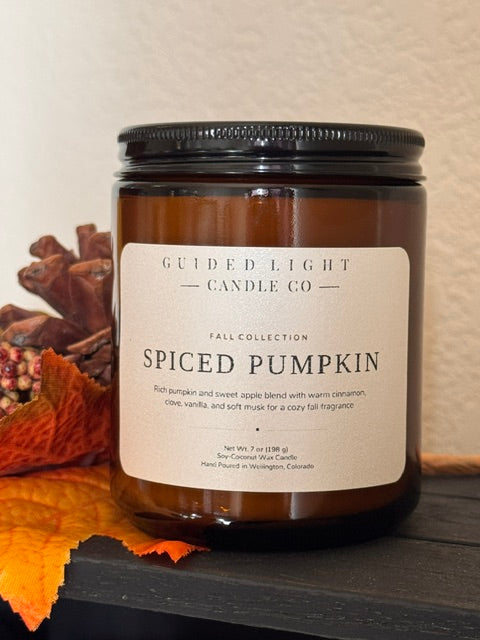 Spiced Pumpkin / 7 oz Soy Coconut Candle
