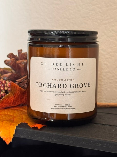 Orchard Grove / 7 oz Soy Coconut Candle